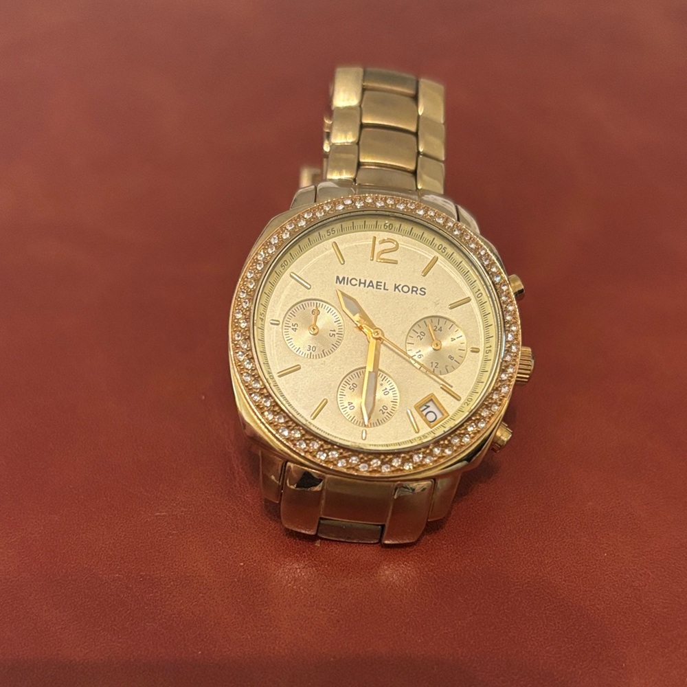 Michael Kors MK5179 Gold-Tone Women's Watch - Picture 3 of 8